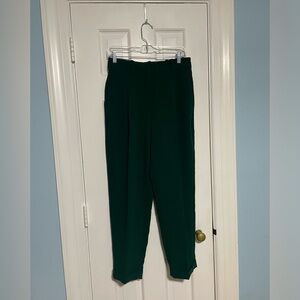 Aritzia wilfred pants in dark green